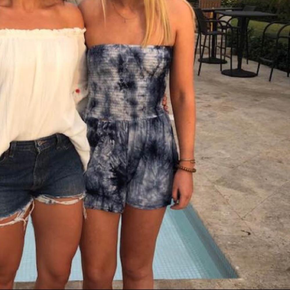 Tie dye romper